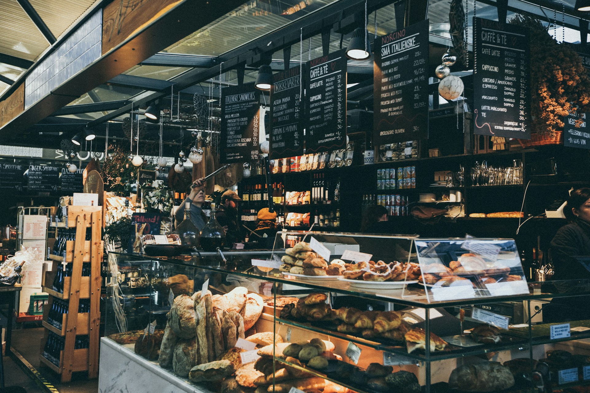 bakery in copenhagen showcasing the cuisine of the city