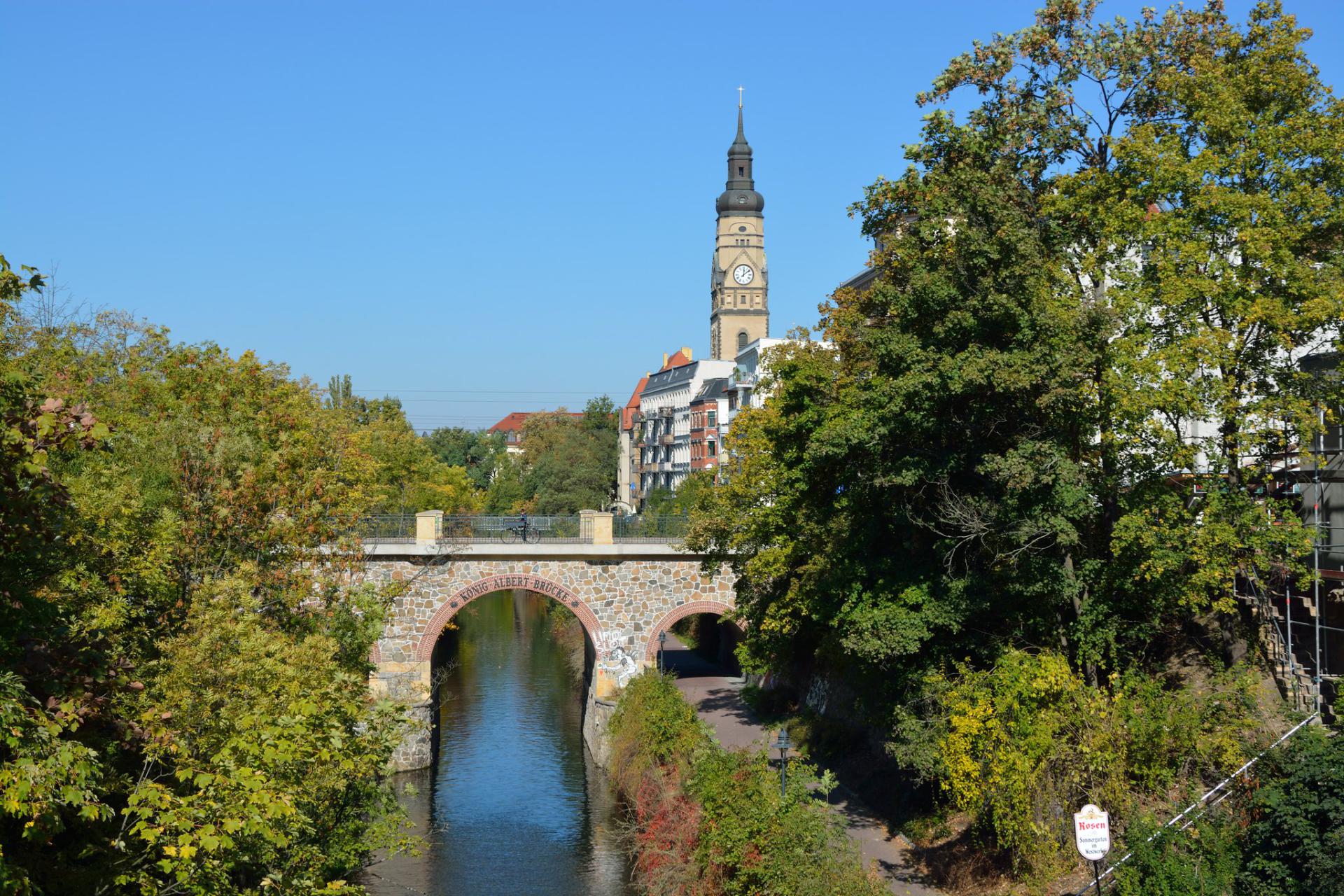 Karl-Heine-Kanal in Leipzig