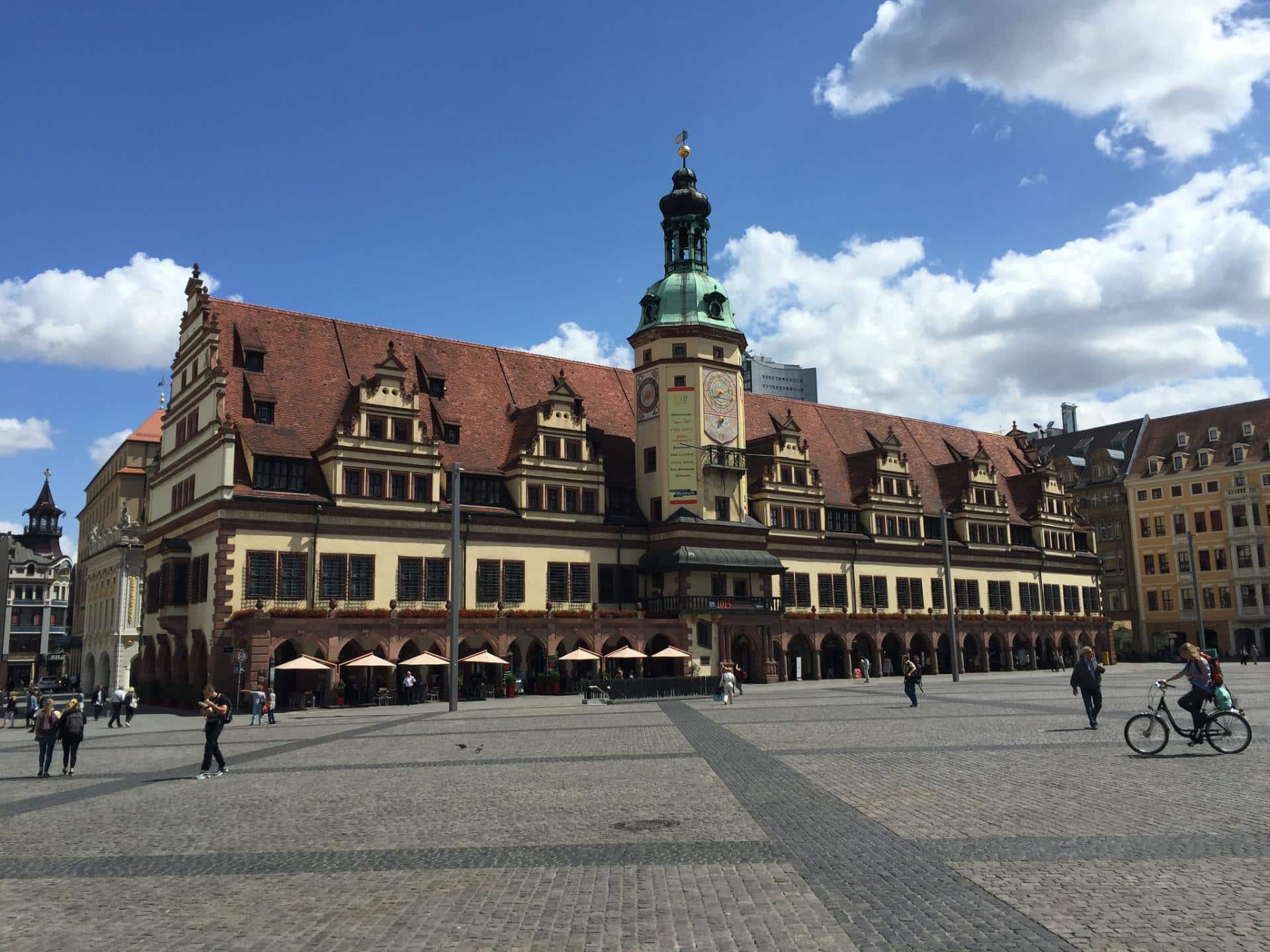 Leipzig Market square