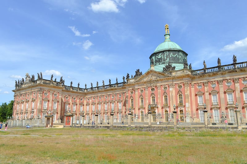 Neues Palais is an attraction close to our student accommodation in Potsdam