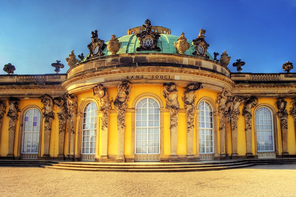 Sanssouci Palace and park is an attraction close to our student accommodation in Potsdam