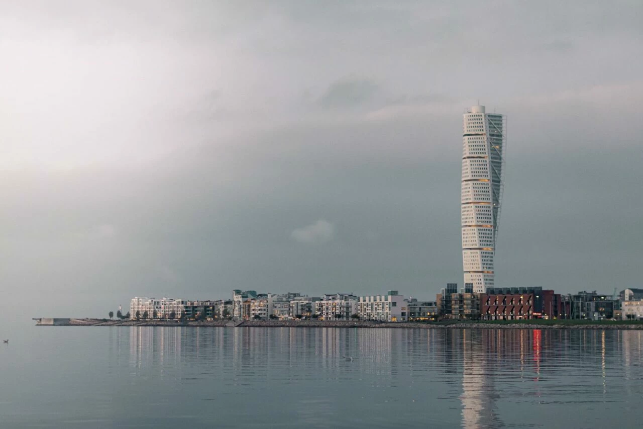 Turning Torso near Basecamp Malmo