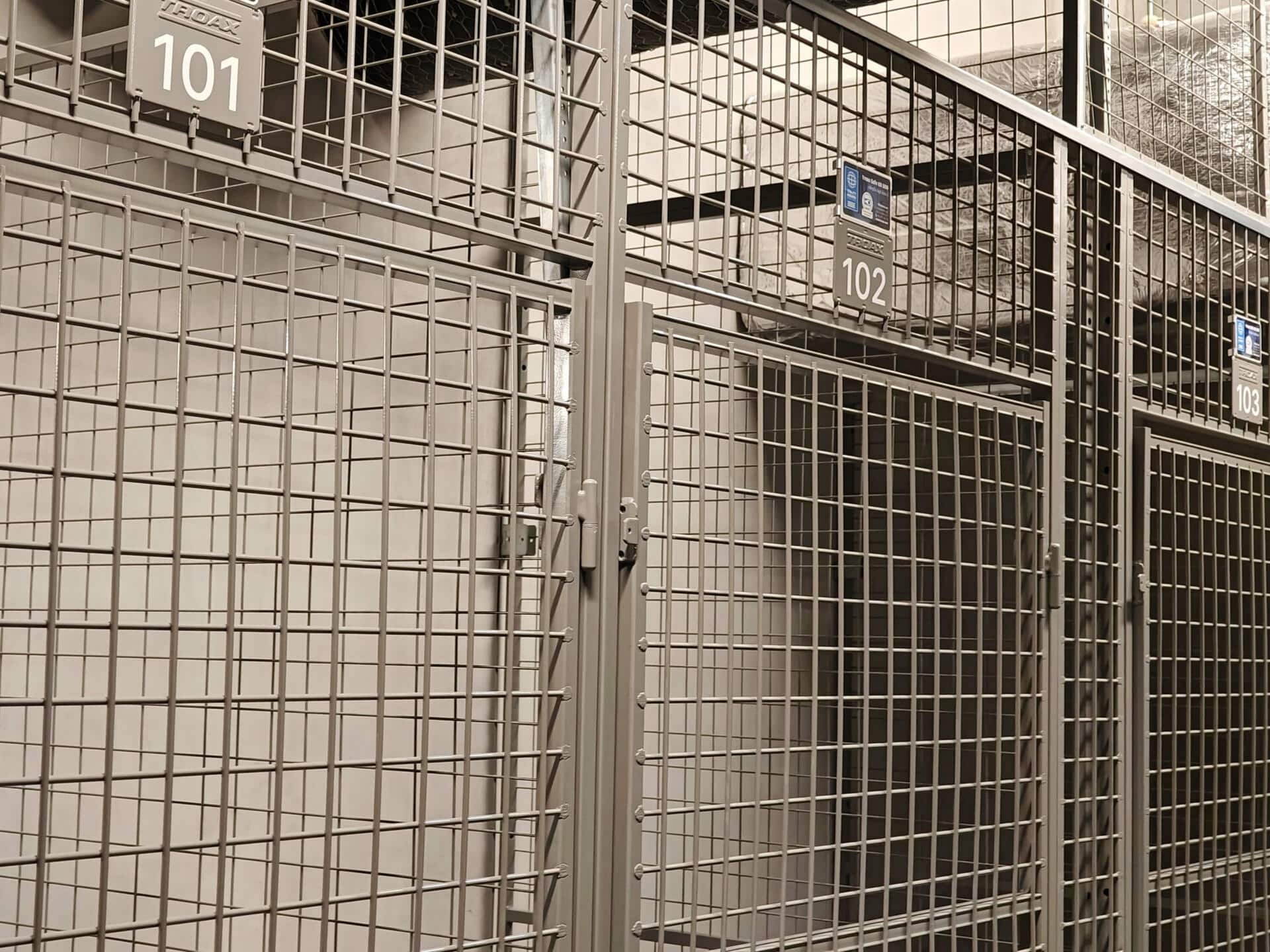 Storage room at our student housing in Copenhagen